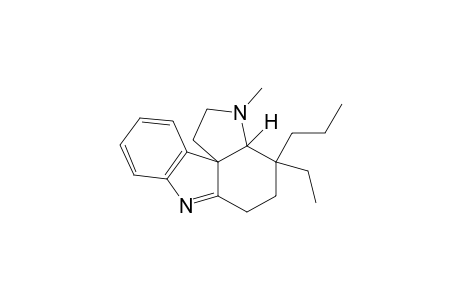 4-Methyl-3,4-seco-1,2-dehydrospidospermidine