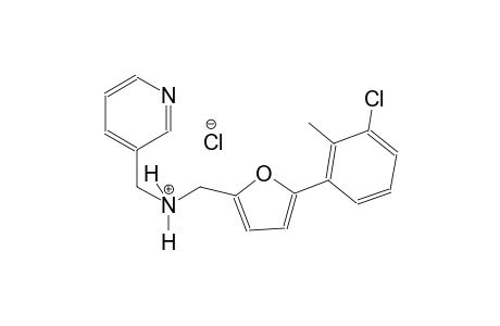 3-pyridinemethanaminium, N-[[5-(3-chloro-2-methylphenyl)-2-furanyl]methyl]-, chloride