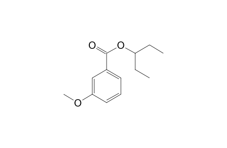 3-Methoxy-benzoic acid pent-3-yl ester