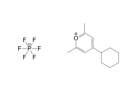 Pyrylium, 4-cyclohexyl-2,6-dimethyl-, hexafluorophosphate-