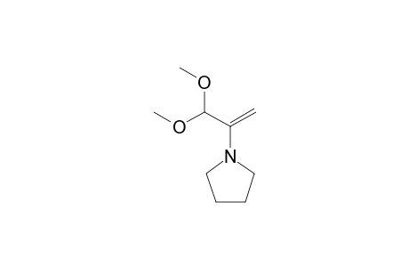 3,3-Dimethoxy-2-pyrrolidino-propene