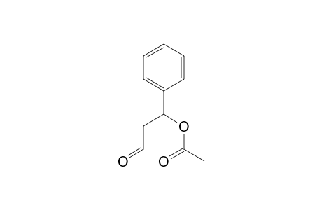 3-Oxo-1-phenylpropyl acetate