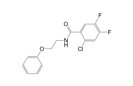 2-Chloro-4,5-difluoro-N-(2-phenoxy-ethyl)-benzamide