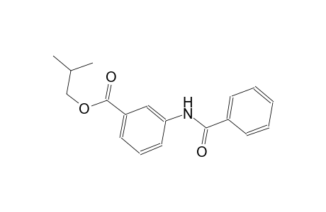 benzoic acid, 3-(benzoylamino)-, 2-methylpropyl ester