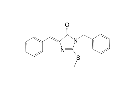 3-Benzyl-5-benzylidene-2-(methylthio)-3,5-dihydro-4H-imidazol-4-one