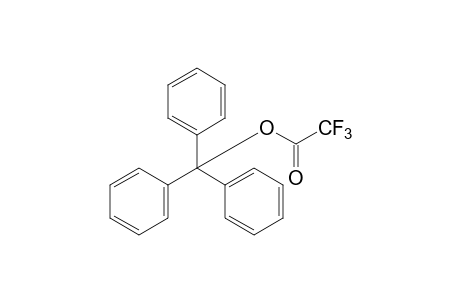 trifluoroacetic acid, triphenylmethyl ester