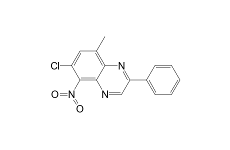 6-Chloro-8-methyl-5-nitro-2-phenylquinoxaline