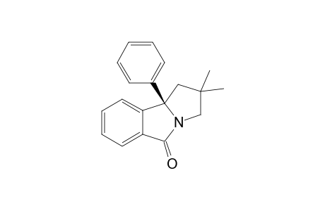 (R)-2,2-Dimethyl-9b-phenyl-1,2,3,9b-tetrahydro-pyrrolo[2,1-a]isoindol-5-one