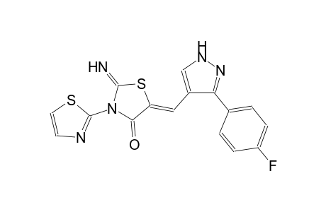5'-[3-(4-Fluoro-phenyl)-1H-pyrazol-4-ylmethylene]-2'-imino-[2,3']bithiazolyl-4'-one