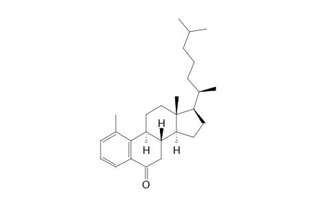 1-Methyl-19-norcholesta-1,3,5(10)-trien-6-one