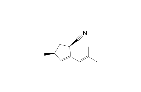 2-Cyclopentene-1-carbonitrile, 4-methyl-2-(2-methyl-1-propenyl)-, cis-(.+-.)-