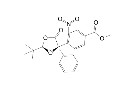 (2R,5R)-2-tert-Butyl-5-(2-nitro-4-methoxycarbonylphenyl)-5-phenyl-1,3-dioxolan-4-one