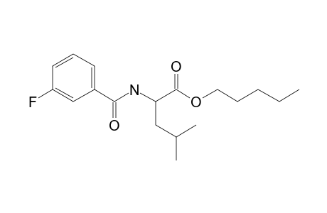 L-Leucine, N-(3-fluorobenzoyl)-, pentyl ester