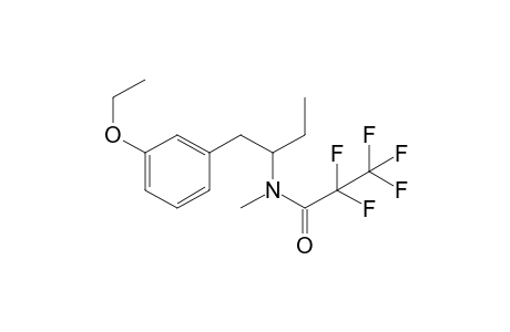 N-(1-(3-ethoxyphenyl)butan-2-yl)-2,2,3,3,3-pentafluoro-N-methylpropanamide