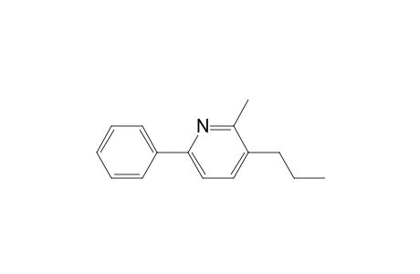 2-Methyl-6-phenyl-3-propylpyridine