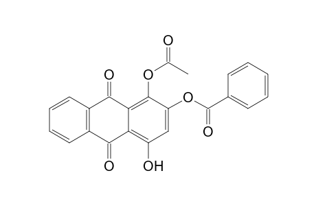 1-Acetoxy-2-benzoyloxy-4-hydroxyanthraquinone