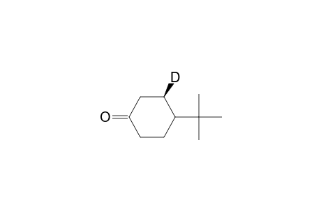 Cyclohexanone-3-D, 4-(1,1-dimethylethyl)-, (3R-trans)-