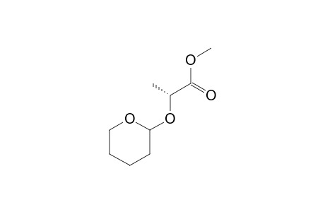 Methyl (R)-2-(Tetrahydropyran-2-yloxy)propanoate