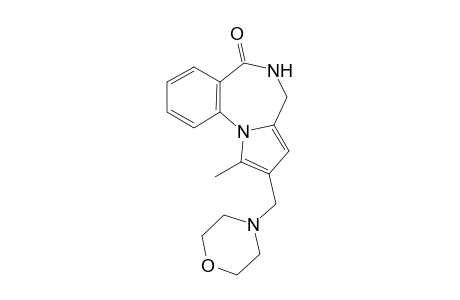 1-Methyl-2-(morpholin-4-ylmethyl)-4,5-dihydro-6H-pyrrolo[1,2-a][1,4]benzodiazepin-6-one