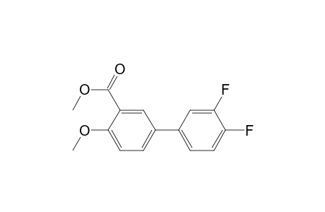 1-Methoxy-2-(methoxycarbonyl)-4-(4,3-difluorophenyl)benzene