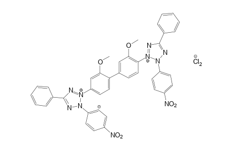 3,3'-(3,3'-dimethoxy-4,4'-biphenylene)bis[2-(p-nitrophenyl)-5-phenyl-2H-tetrazolium] dichloride