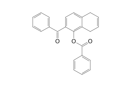2-Benzoyl-5,8-dihydro-1-naphthyl benzoate