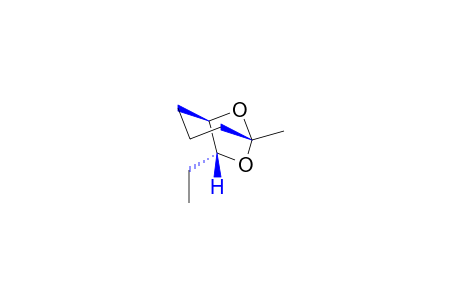 (1RS,5SR,7RS)-7-ethyl-5-methyl-6,8-dioxabicyclo[3.2.1]octane