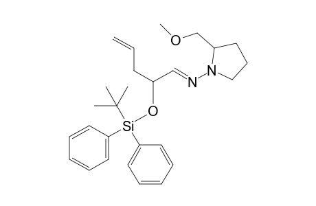 [2-(t-Butyldiphenylsilyloxy)pent-4-enylidene]-[2'-(methoxymethyl)pyrrolidin-1'-yl]amine