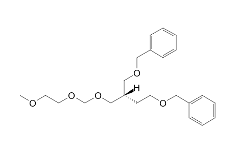 (S)-4-(Benzyloxy)-2-(benzyloxymethyl)-1-[(2-methoxyethoxy)methoxy]butane