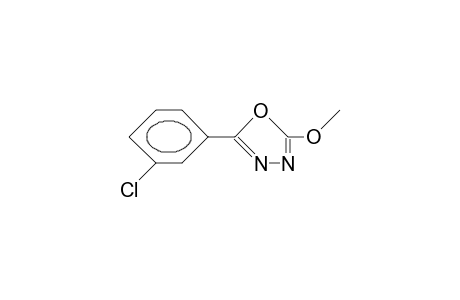 2-(3-Chloro-phenyl)-5-methoxy-1,3,4-oxadiazole