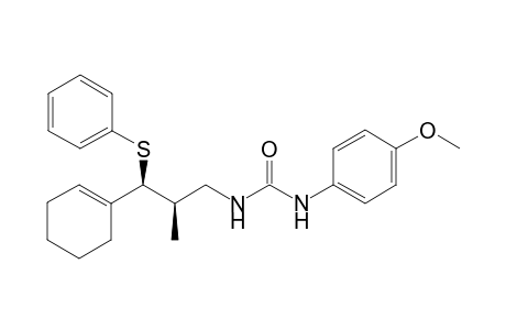 syn-(2RS,3SR)-N-[(3-phenylthio-3-cyclohexenyl-2-methyl)propyl]-N'-(p-methoxyphenyl)urea