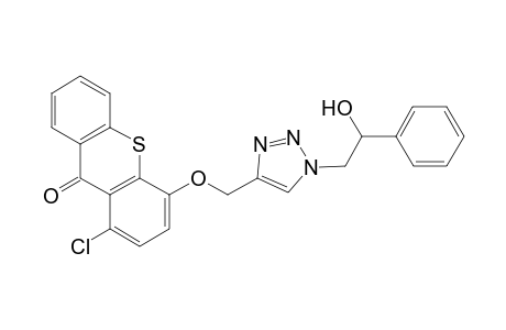 1-Chloro-4-{[1-(2-hydroxy-2-phenylethyl)-1H-1,2,3-triazol-4-yl]methoxy}-9H-thioxanthen-9-one