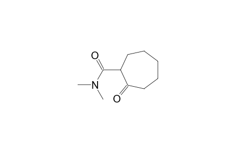 Cycloheptanecarboxamide, N,N-dimethyl-2-oxo-