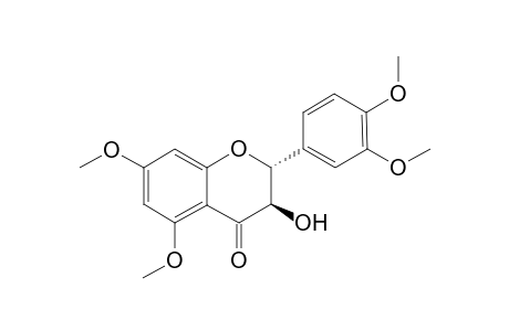 (2R,3R)-2,3-trans-3',4',5,7-tetramethoxydihydroflavonol