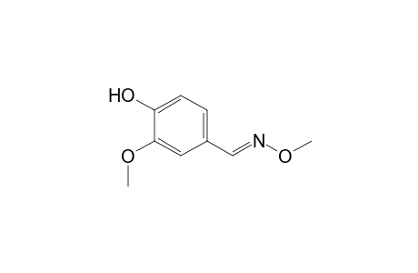 4-Hydroxy-3-methoxybenzaldehyde O-methyloxime