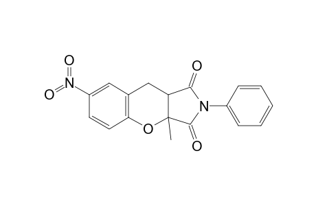 3a-Methyl-7-nitro-2-phenyl-9,9a-dihydro-3aH-chromeno[2,3-c]pyrrole-1,3-dione
