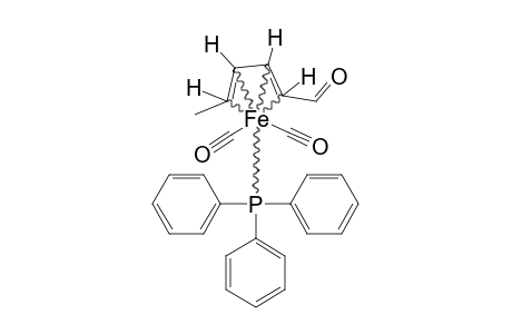 DICARBONYL-[2-5-ETA-((2E,4E)-HEXA-2,4-DIENAL)]-(TRIPHENYLPHOSPHINE)-IRON
