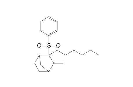 (endo)-3-Methylene-2-(phenylsulfonyl)-2-hexylbicyclo[2.2.1]heptane