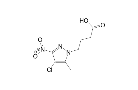 4-(4-Chloro-5-methyl-3-nitro-1H-pyrazol-1-yl)butanoic acid