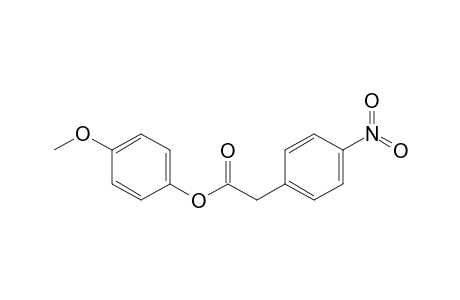 Benzeneacetic acid, 4-nitro-, 4-methoxyphenyl ester