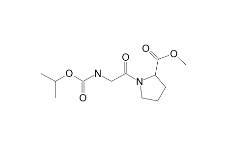 gly-L-pro, N-Isopropyloxycarbonyl-, methyl ester