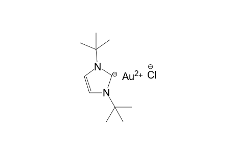(1,3-Di-tert-butylimidazol-2-ylidene)gold(II) Chloride