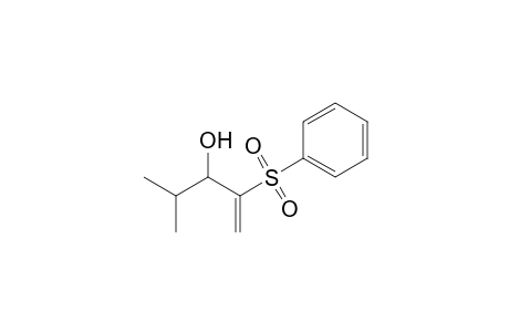 4-Methyl-2-(phenylsulfonyl)pent-1-en-3-ol