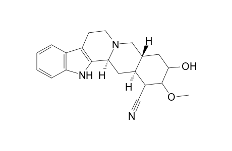 Benz[g]indolo[2,3-a]quinolizine, yohimban-16-carbonitrile deriv.