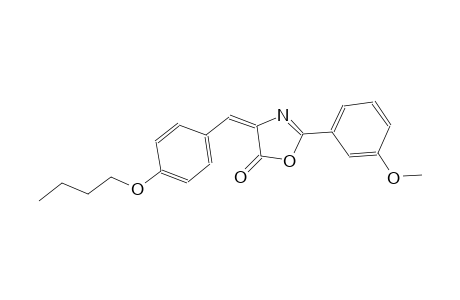 (4E)-4-(4-butoxybenzylidene)-2-(3-methoxyphenyl)-1,3-oxazol-5(4H)-one