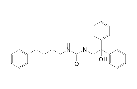 N'-(2-Hydroxy-2,2-diphenylethyl)-N'-methyl-N-(4-phenylbutyl)urea