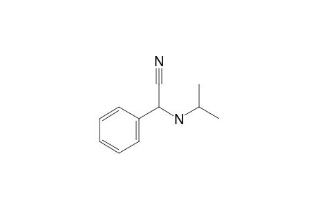 2-phenyl-2-(propan-2-ylamino)acetonitrile