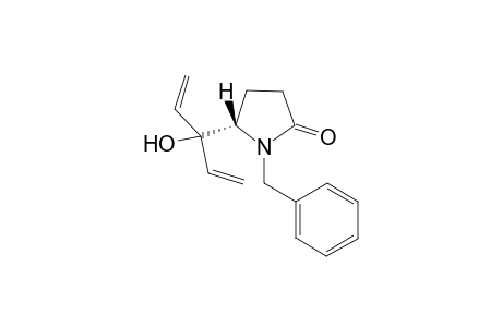 (5S)-1-benzyl-5-(1-hydroxy-1-vinyl-allyl)-2-pyrrolidone