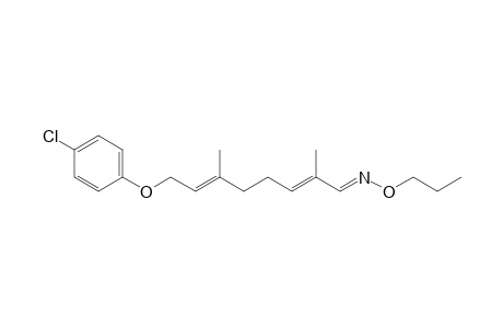 8-(4-Chlorophenyloxy)-1-(propoxyimino)-2,6-dimethyl-2,6-octadiene