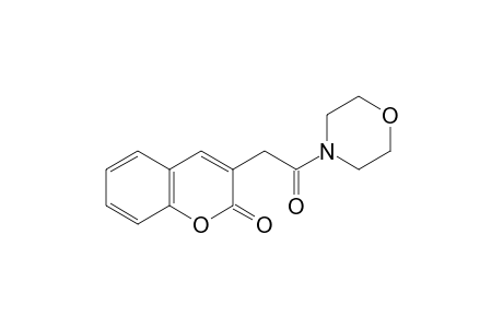 3-[(morpholinocarbonyl)methyl]coumarin